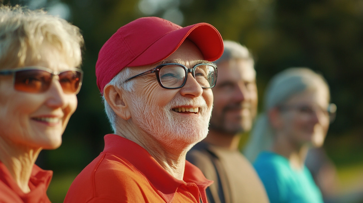 Активні пенсіонери насолоджуються спортивними заняттями